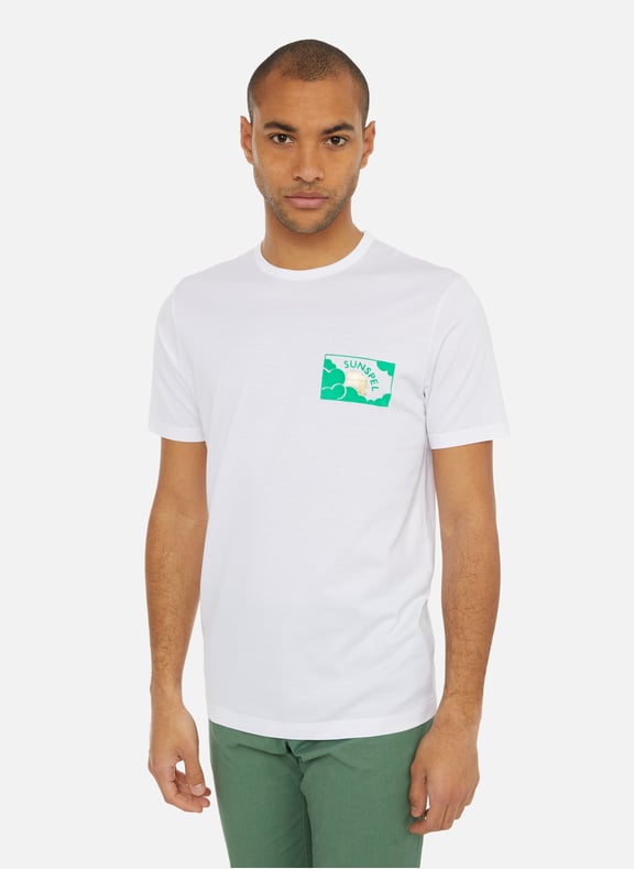 Cotton T-shirt White by SUNSPEL SUNSPEL Cotton T-shirt White