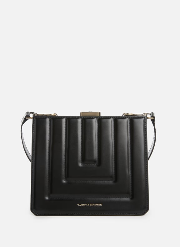 Jude leather handbag Black by TAMMY & BENJAMIN TAMMY & BENJAMIN Jude leather handbag Black
