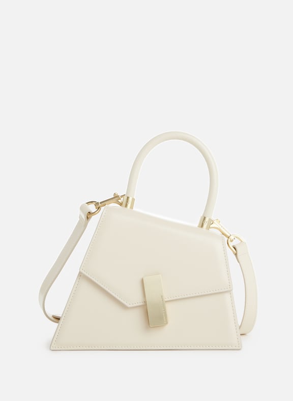 Cubist Mini leather shoulder bag White by TAMMY & BENJAMIN TAMMY & BENJAMIN Cubist Mini leather shoulder bag White