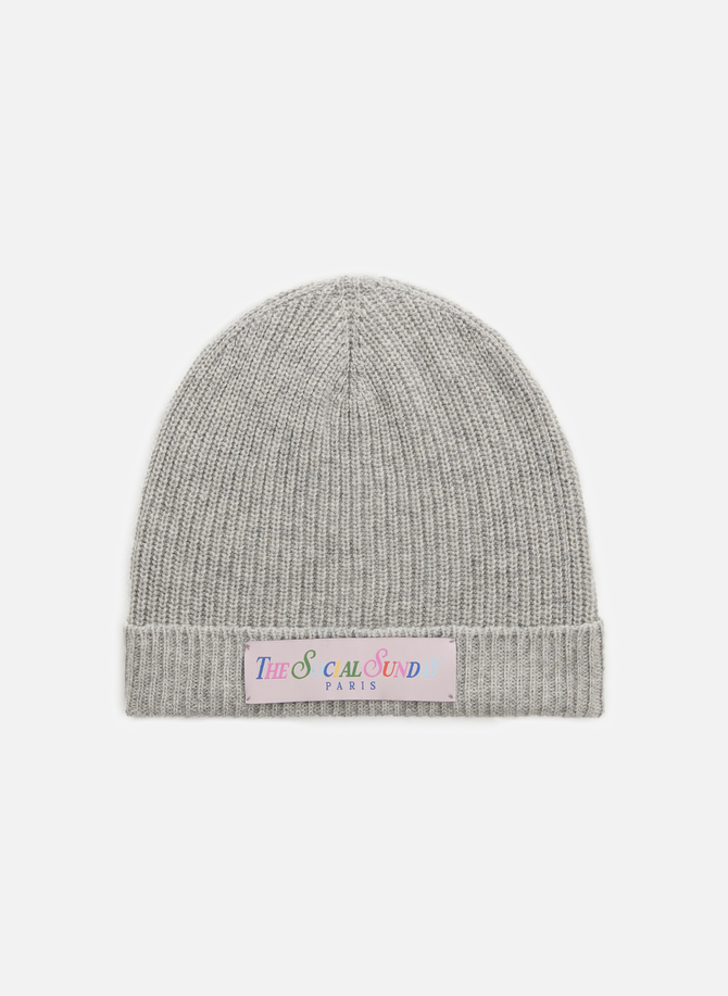 Wool-blend beanie hat THE SOCIAL SUNDAY