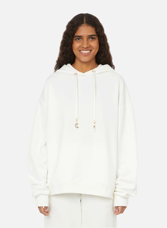 Organic cotton hoodie Beige by THE SOCIAL SUNDAY THE SOCIAL SUNDAY Organic cotton hoodie Beige