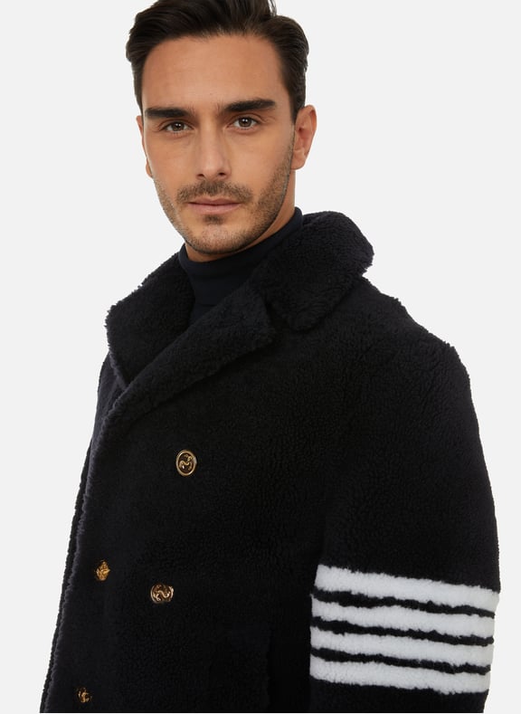 Thom browne 2025 shearling peacoat