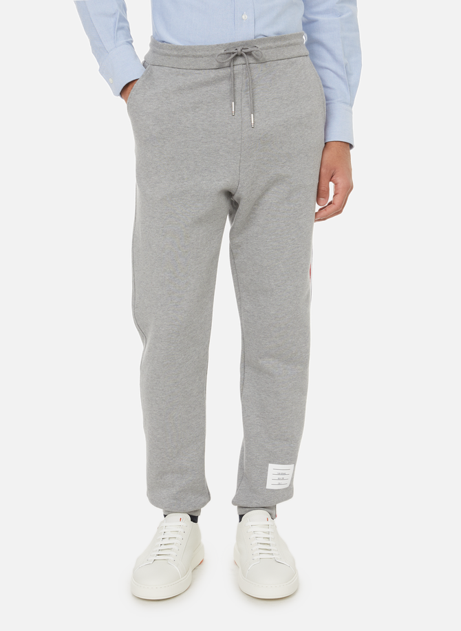 Loopback cotton joggers THOM BROWNE