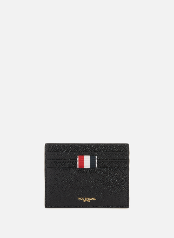 Leather card holder  THOM BROWNE