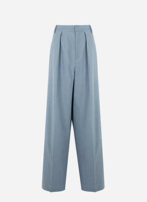 Pantalon droit en coton BlueTIBI 