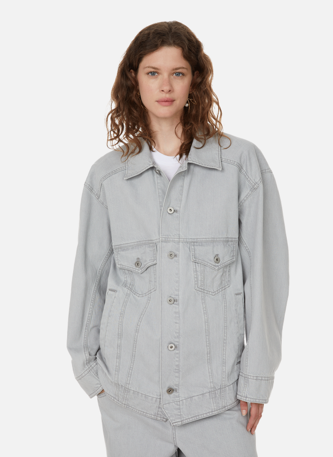 Oversized cotton denim jacket TIBI