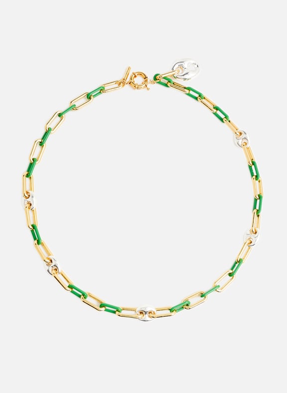 Coffee Beans necklace Golden by TIMELESS PEARLY TIMELESS PEARLY Coffee Beans necklace Golden