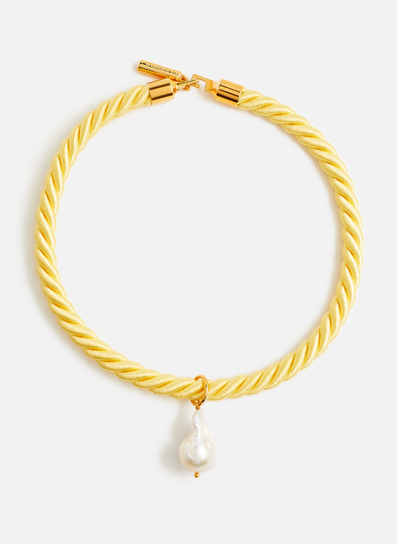TIMELESS PEARLY Rope necklace Golden