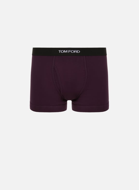 Cotton-blend boxers Beige by TOM FORD UNDERWEAR TOM FORD UNDERWEAR Cotton-blend boxers Beige