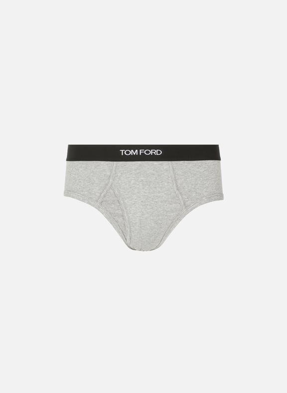 Set of two briefs Grey by TOM FORD UNDERWEAR TOM FORD UNDERWEAR Set of two briefs Grey