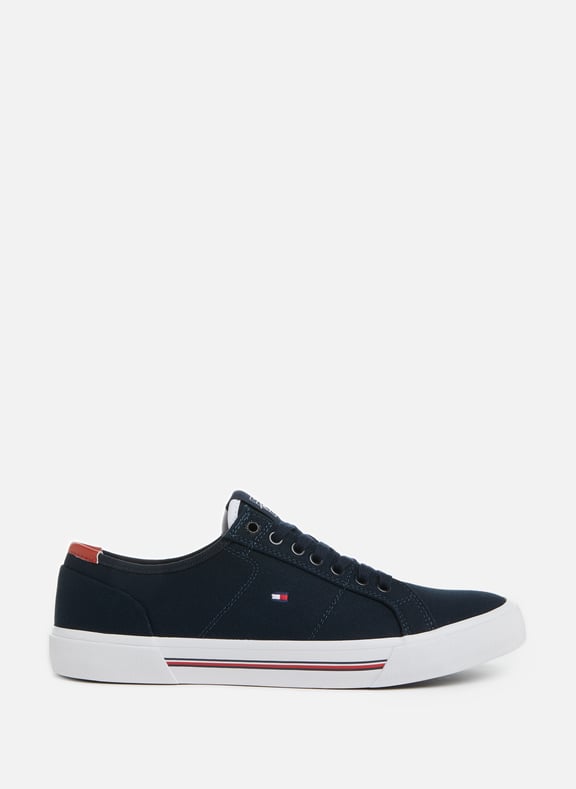 Cotton sneakers Blue by TOMMY HILFIGER TOMMY HILFIGER Cotton sneakers Blue
