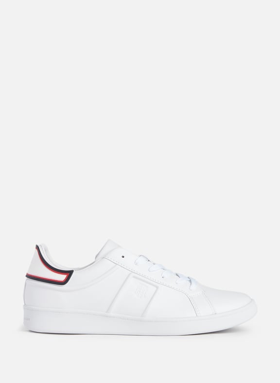 Leather sneakers Blue by TOMMY HILFIGER TOMMY HILFIGER Leather sneakers Blue