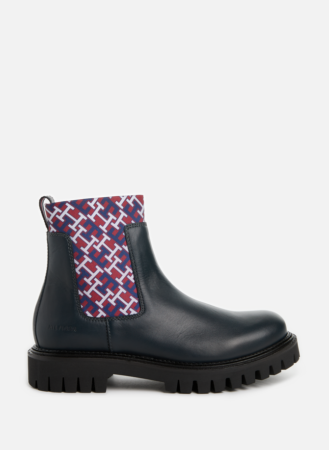 Leather Chelsea boots  TOMMY HILFIGER
