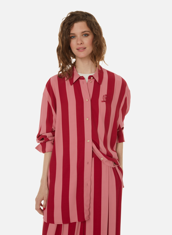 Striped oversize loose-fit shirt TOMMY HILFIGER