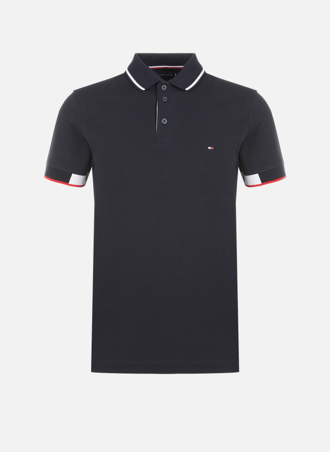 Polo shirt with coloured stripes TOMMY HILFIGER
