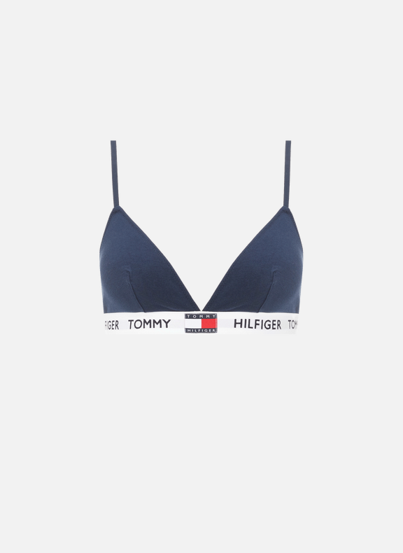 TOMMY HILFIGER Triangle bra Blue