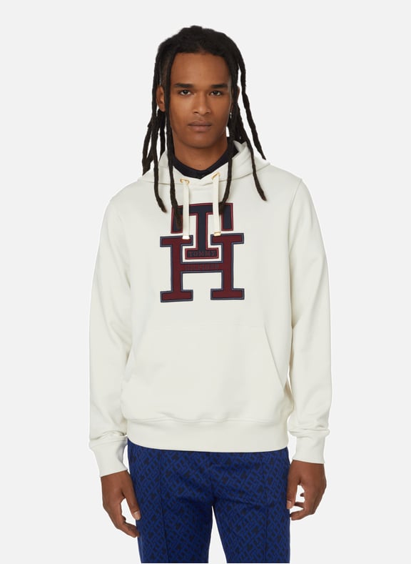 Cotton hoodie Blue by TOMMY HILFIGER TOMMY HILFIGER Cotton hoodie Blue