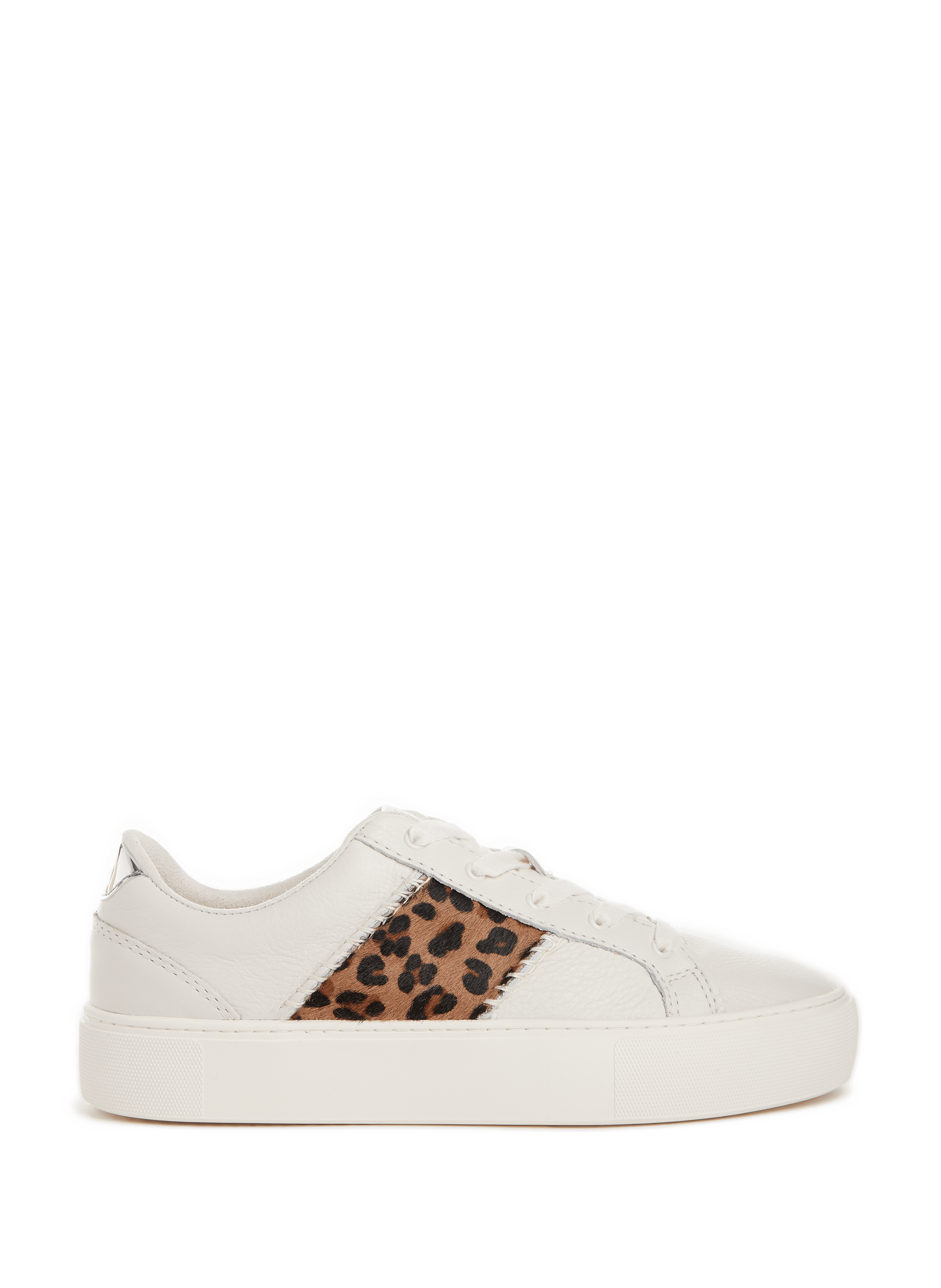 ugg white leather sneakers