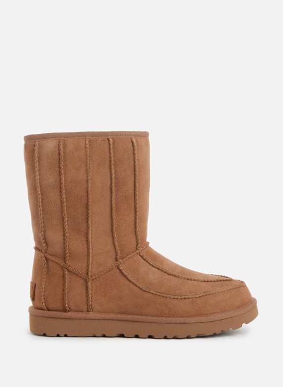 Ugg x Tschabalala Self Classic Repeated leather boots Brown by UGG UGG Ugg x Tschabalala Self Classic Repeated leather boots Brown