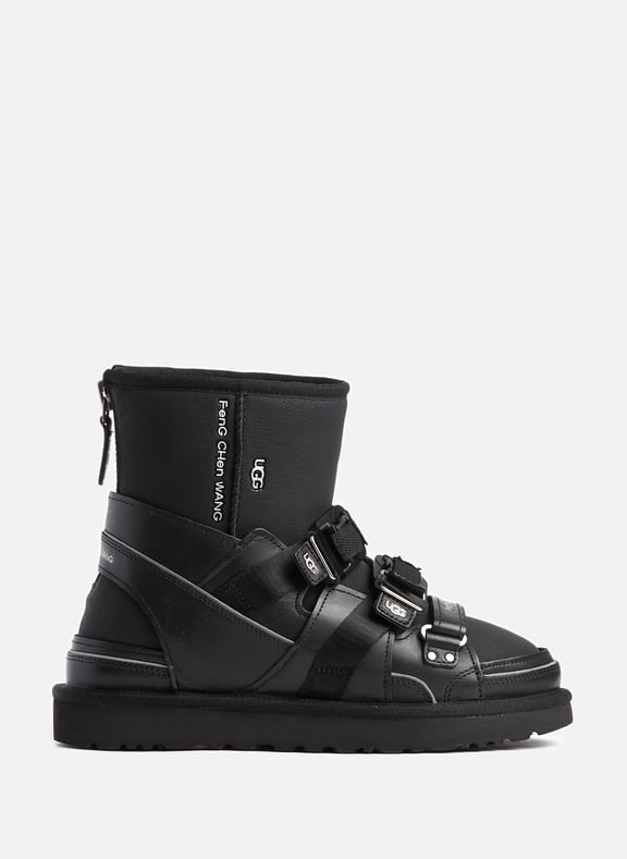 UGG x Feng Chen Wang leather boots Black by UGG UGG UGG x Feng Chen Wang leather boots Black