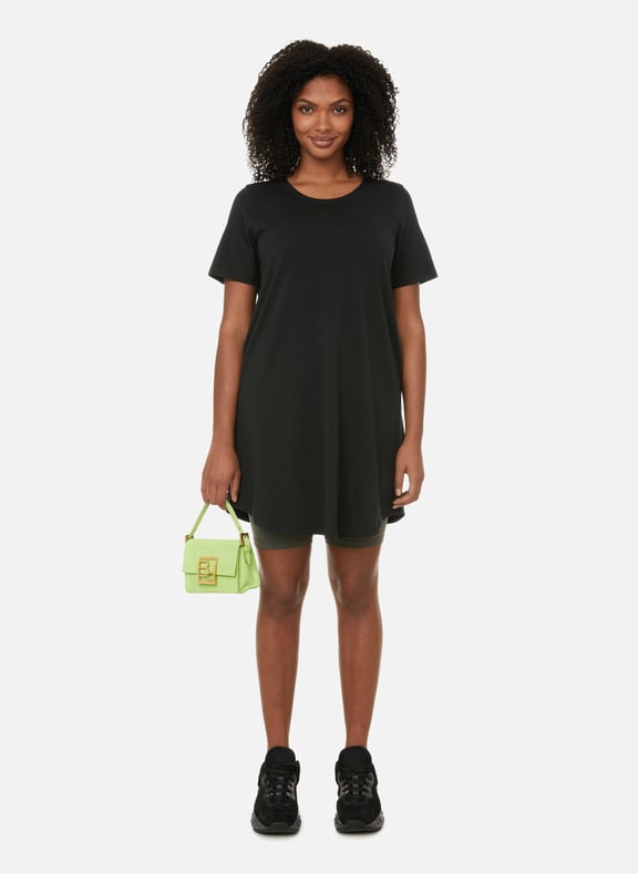 Halie stretch cotton dress Black by UNIVERSAL STANDARD UNIVERSAL STANDARD Halie stretch cotton dress Black
