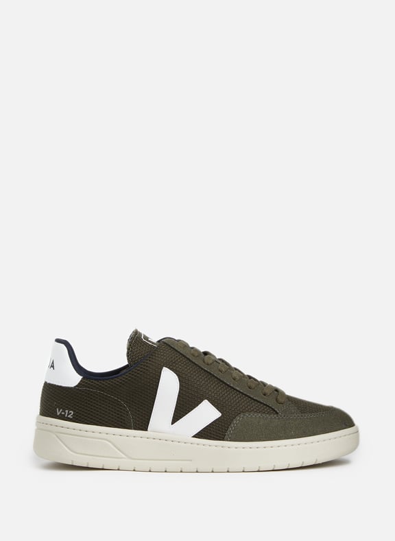 V-12 recycled material sneakers Green by VEJA VEJA V-12 recycled material sneakers Green