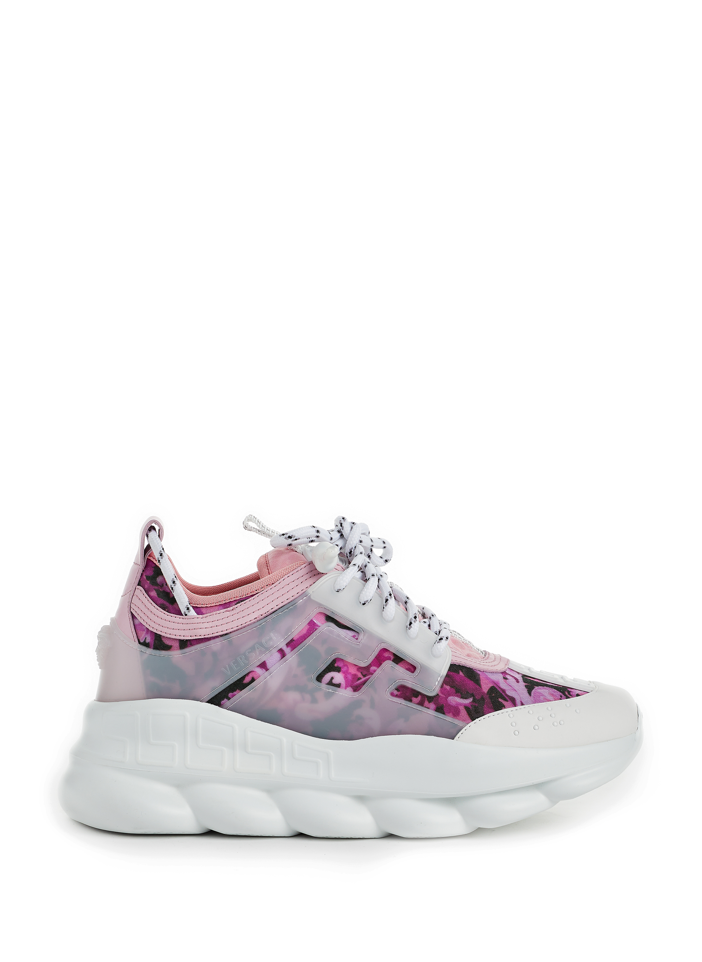 versace women's chain reaction sneakers