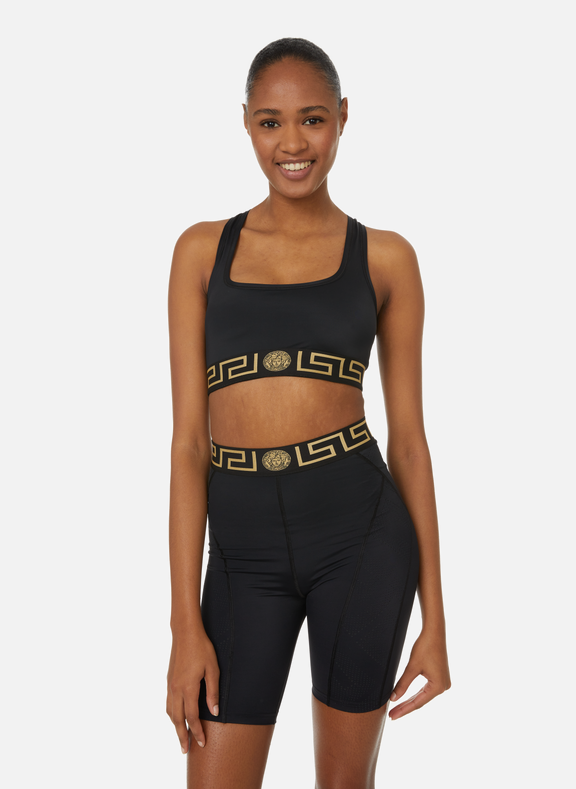 RECYCLED LYCRA SPORTS BRA - VERSACE for WOMEN