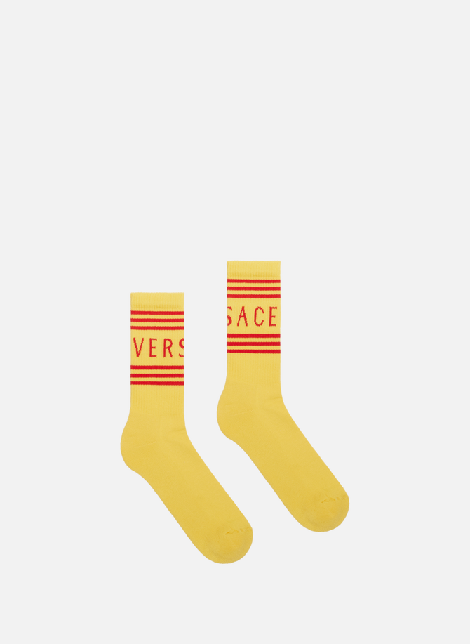 Logo socks VERSACE