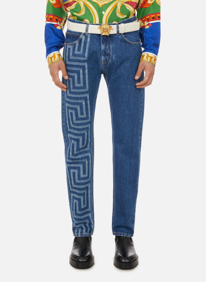 Straight-cut jeans VERSACE
