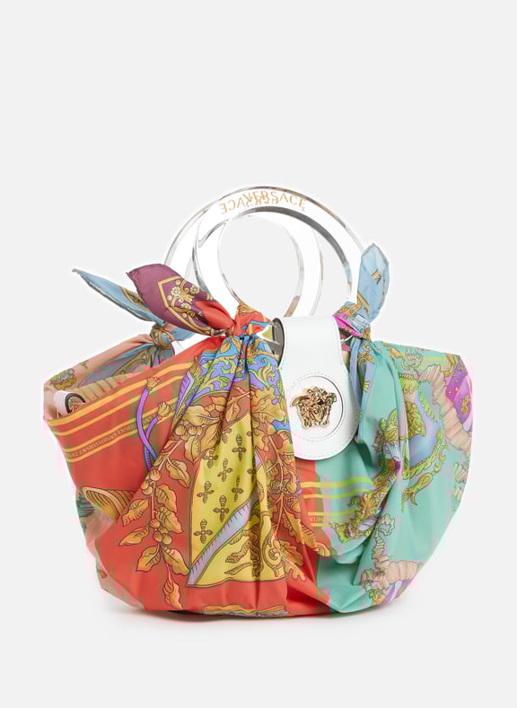 Small basket bag Multicolour by VERSACE VERSACE Small basket bag Multicolour