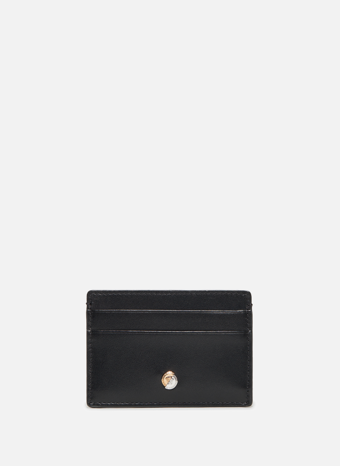Leather card holder VERSACE