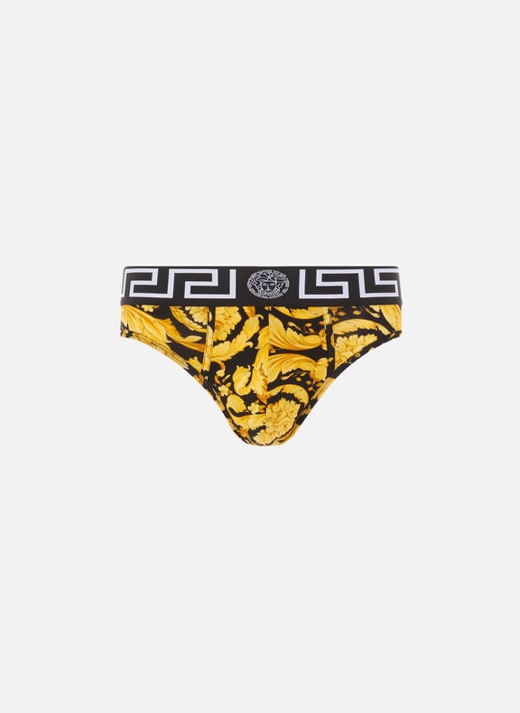 Barocco print briefs Multicolour by VERSACE VERSACE Barocco print briefs Multicolour