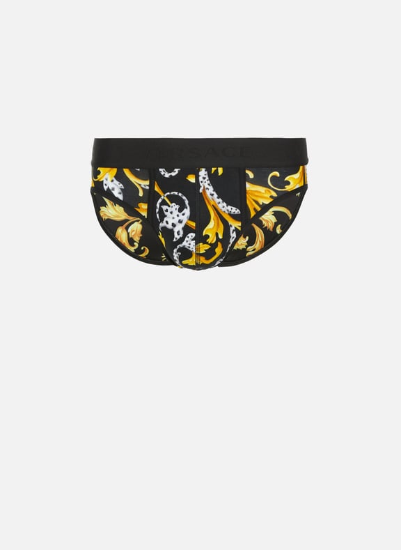 Baroque print briefs Multicolour by VERSACE VERSACE Baroque print briefs Multicolour