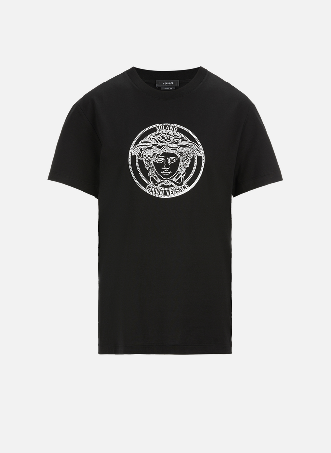 Medusa Print cotton T-Shirt VERSACE