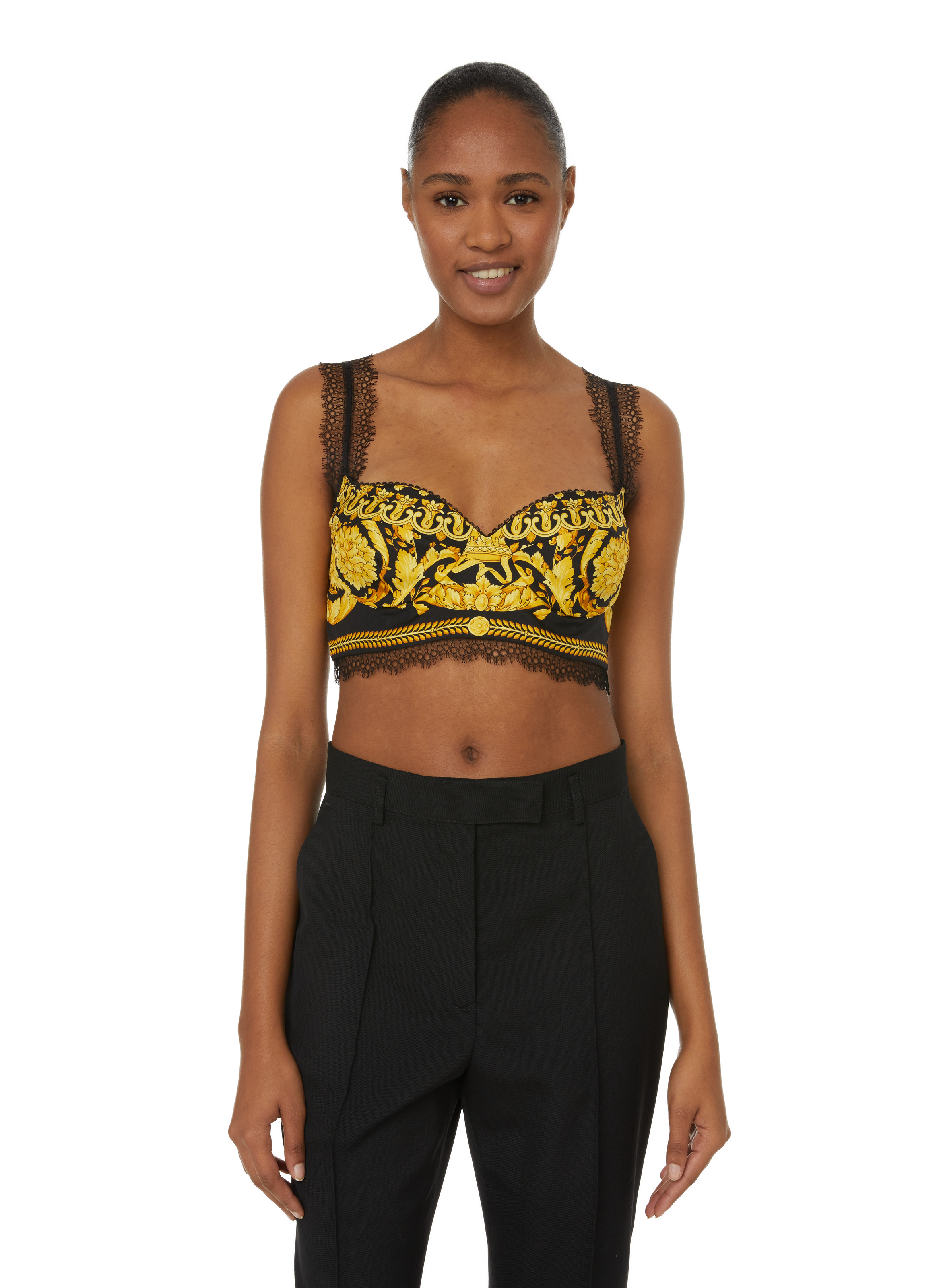 versace halter top