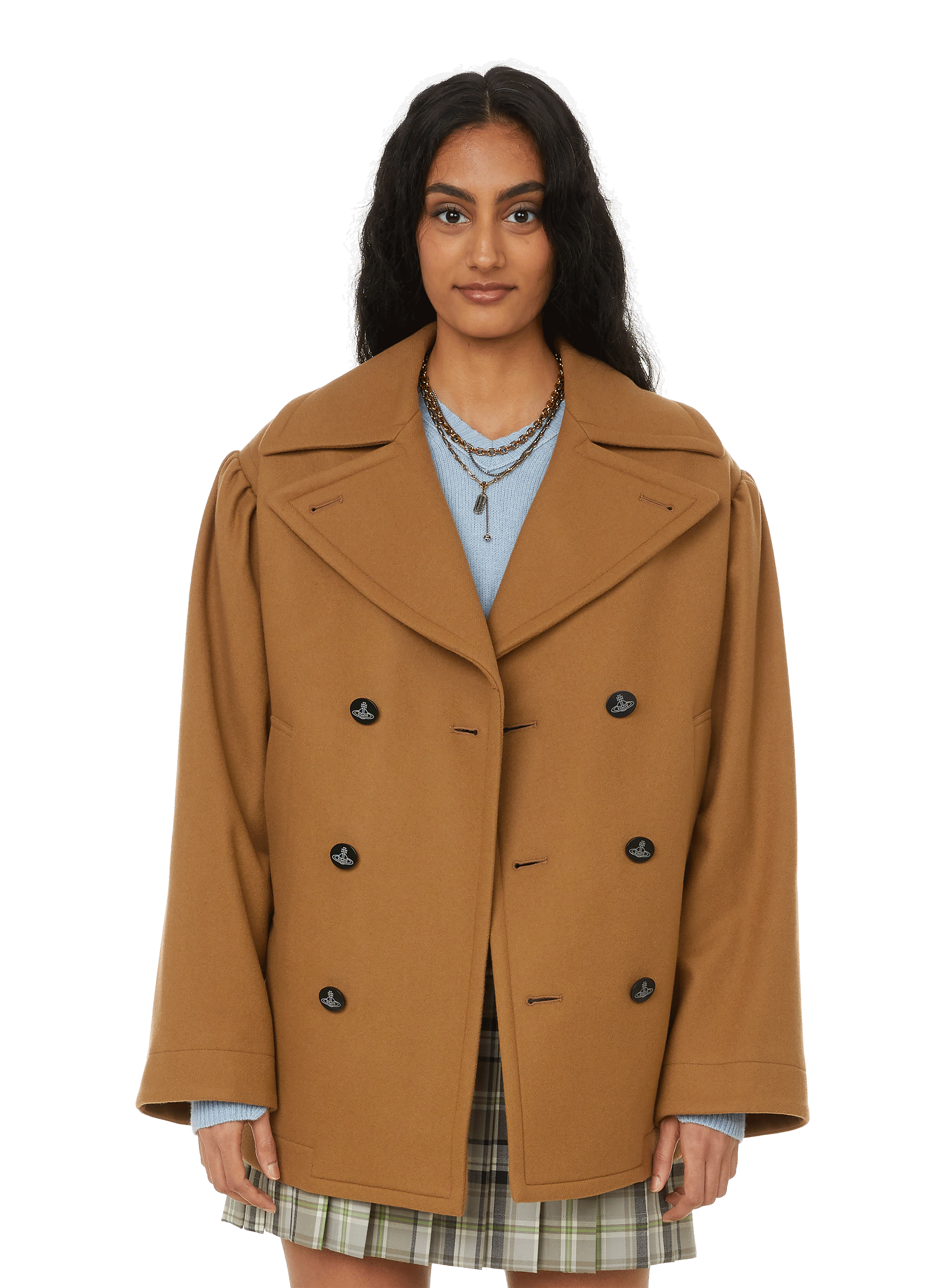 WOOL PEA COAT - VIVIENNE WESTWOOD for 