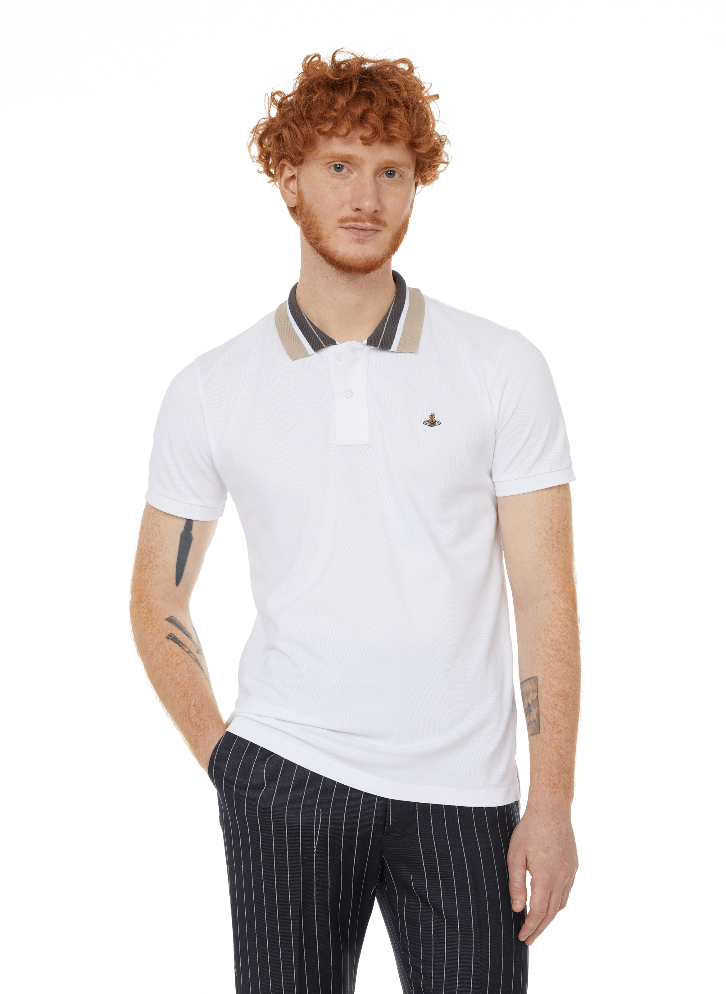 COTTON POLO SHIRT - VIVIENNE WESTWOOD 