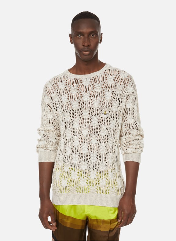 Linen jumper Beige by VIVIENNE WESTWOOD VIVIENNE WESTWOOD Linen jumper Beige