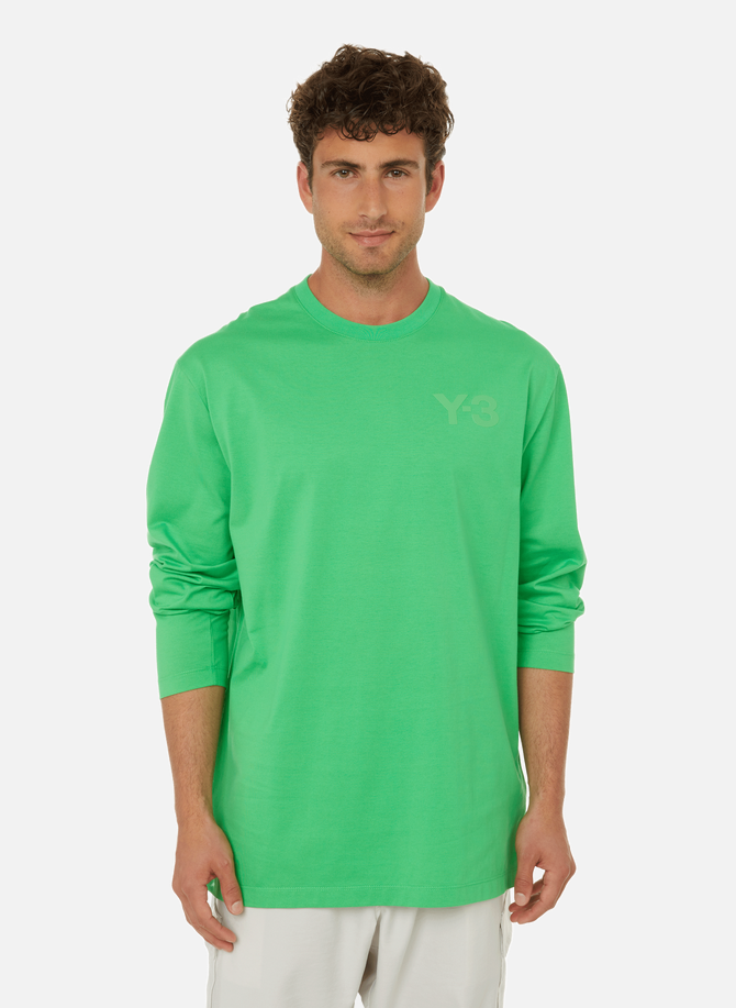 Long-sleeved cotton t-shirt Y-3