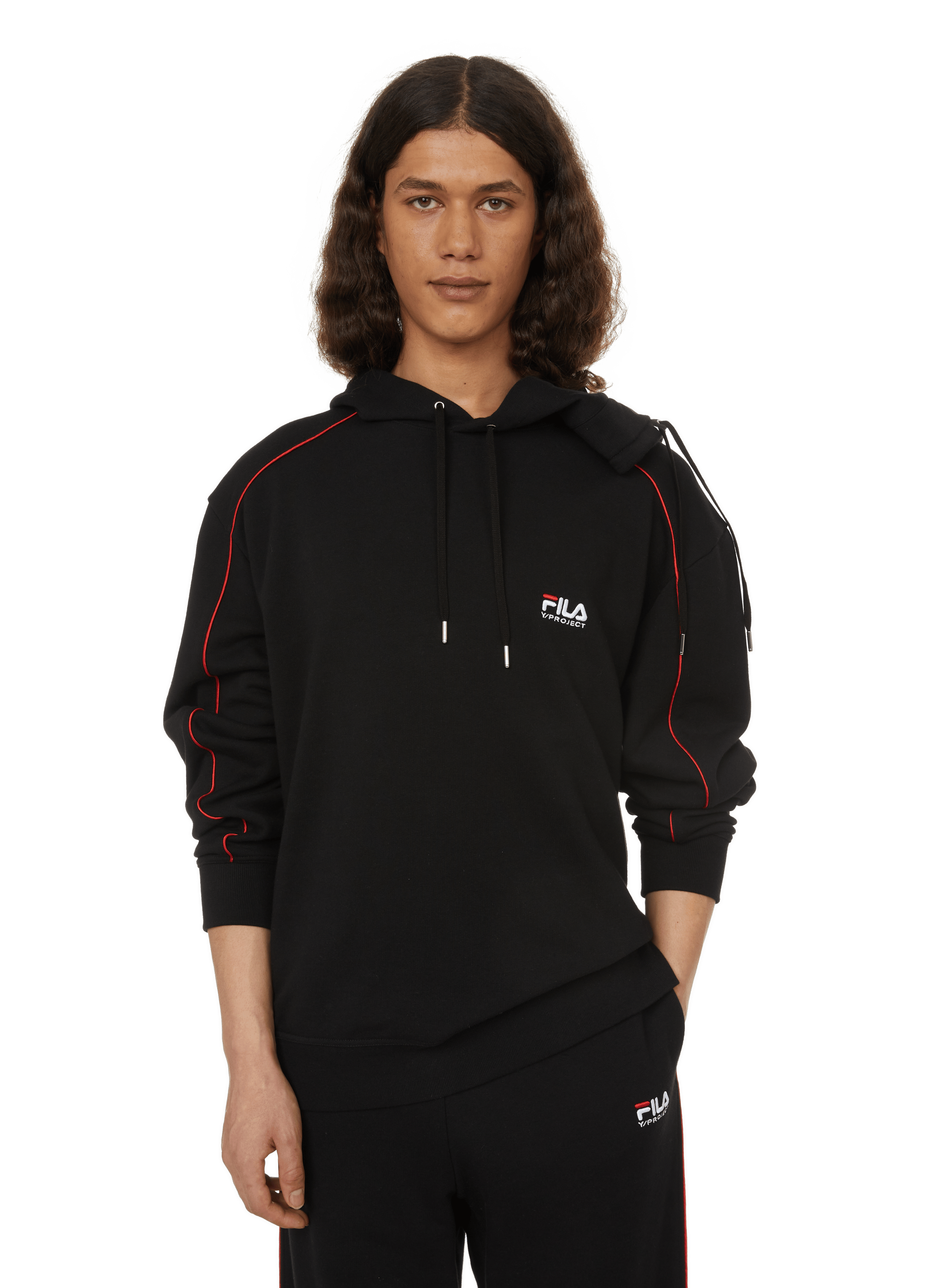 fila men's fleece hoodie