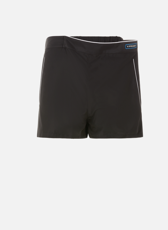 Y/PROJECT Shorts with logo Black