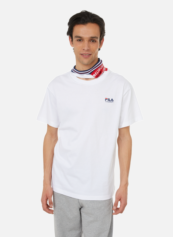 Y/PROJECT Fila x Y/Project cotton jersey T-shirt White