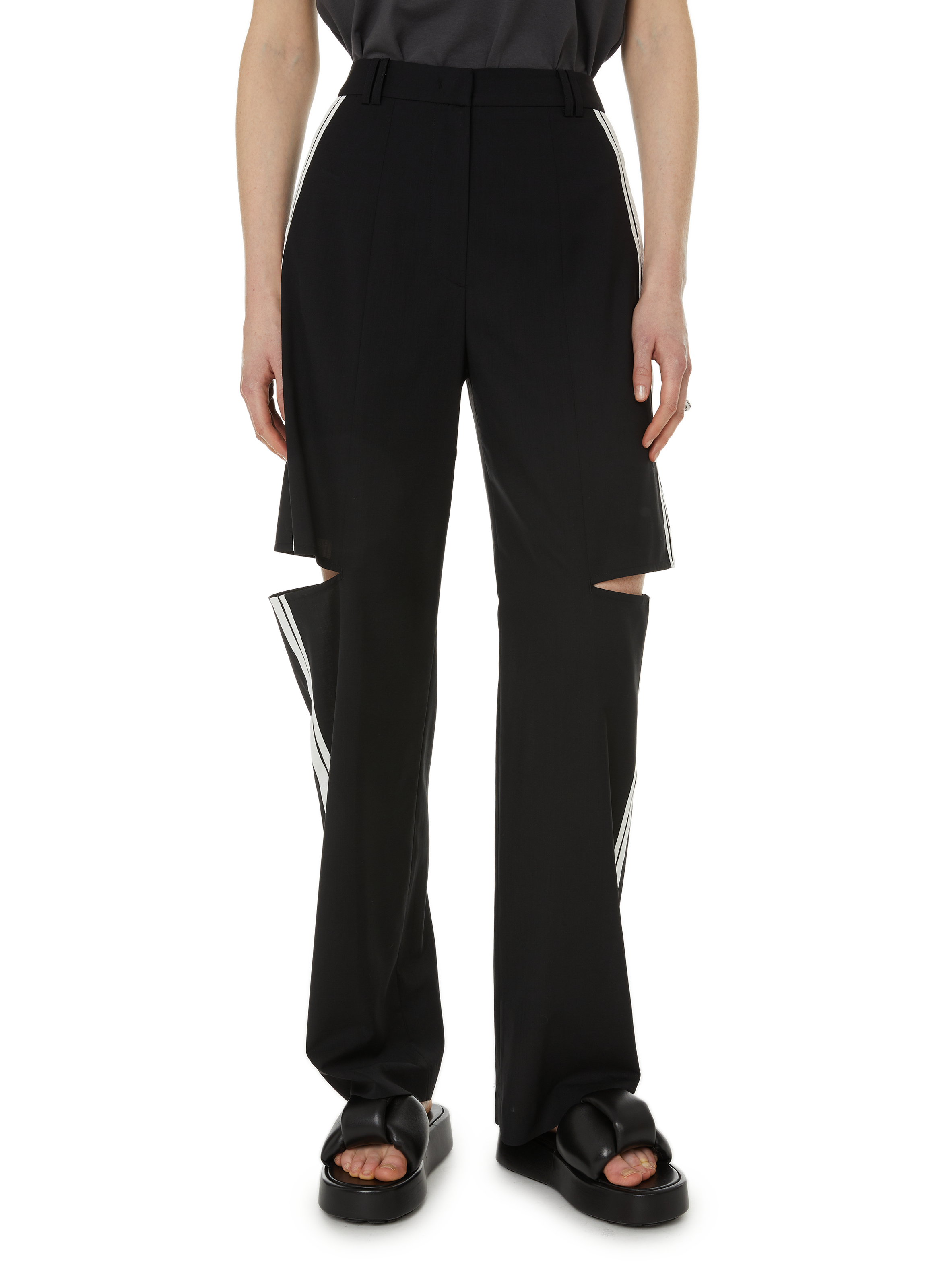 Buy MulticolorBase Black Trousers  Pants for Women by MISS CHASE Online   Ajiocom