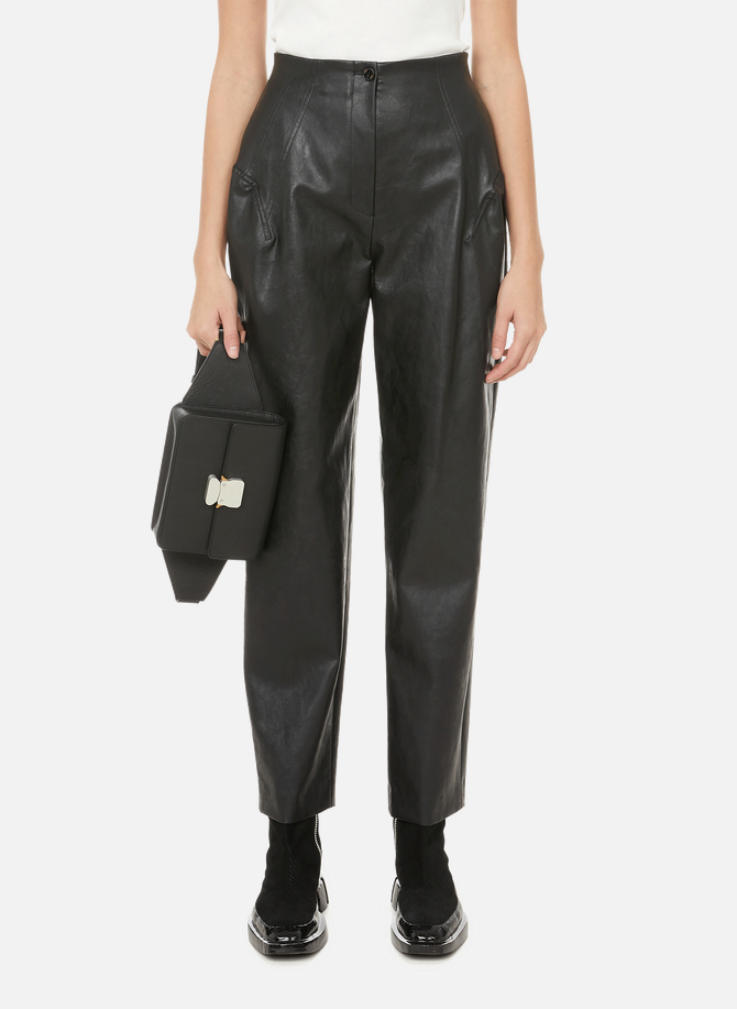 Vegan leather trousers YCH