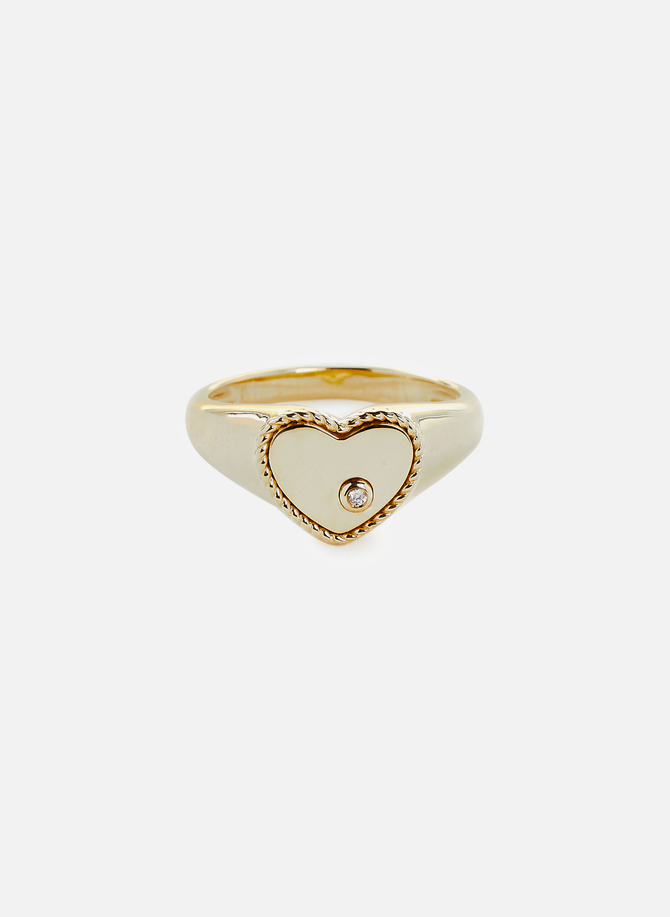 Gold and diamond ring YVONNE LEON