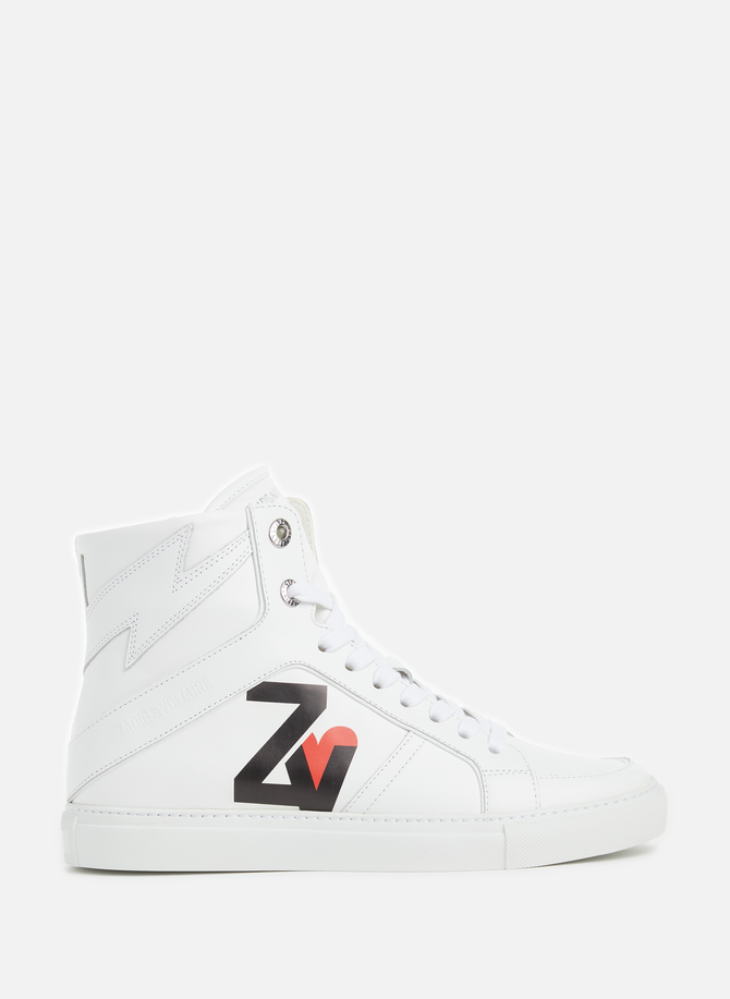 Leather high-top sneakers ZADIG&VOLTAIRE