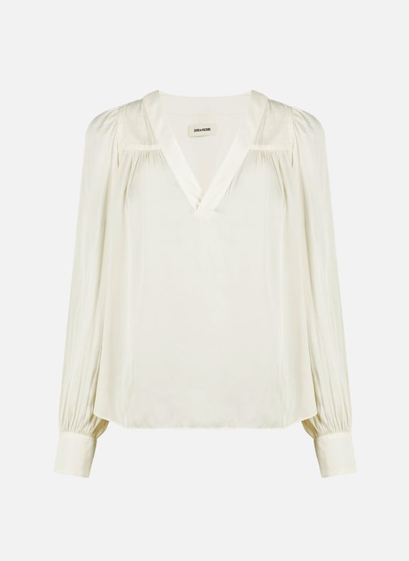 Telia satin blouse White by ZADIG&VOLTAIRE ZADIG&VOLTAIRE Telia satin blouse White