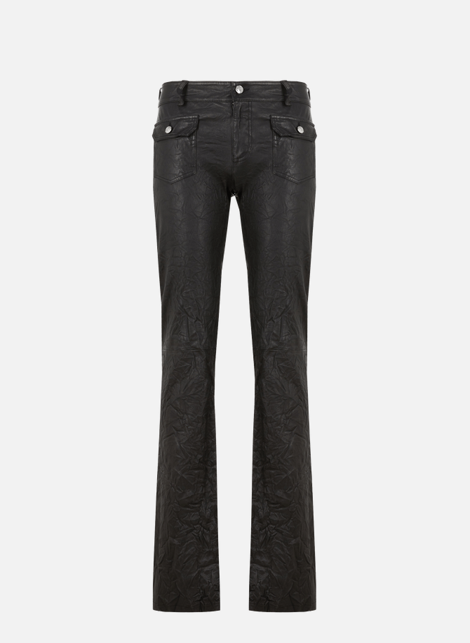 Crushed-effect leather trousers ZADIG&VOLTAIRE