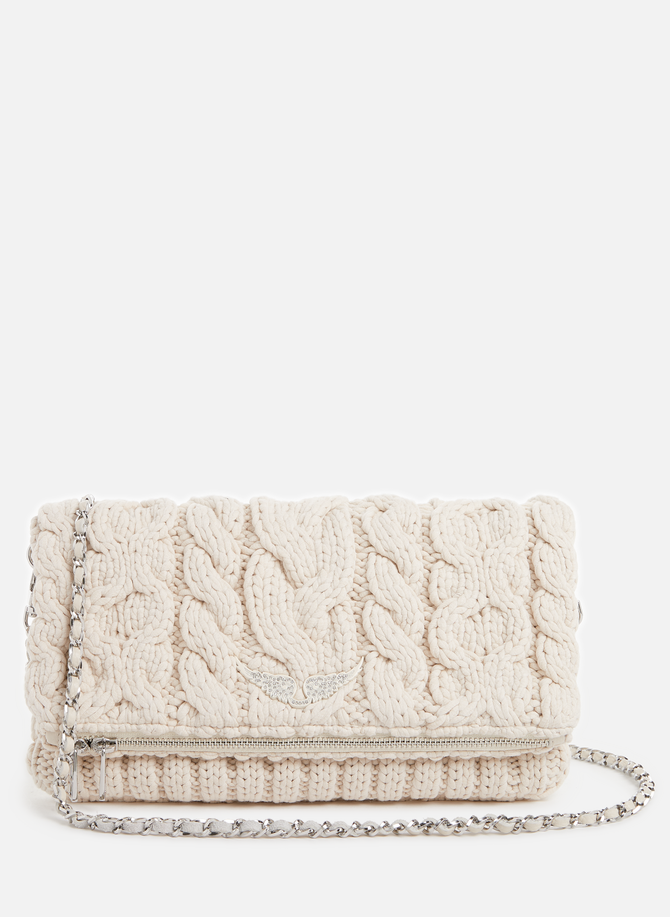 Rock cable knit clutch ZADIG&VOLTAIRE